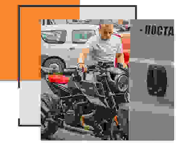 Перевозка мотоцикла по России - Услуги Перевозка-Кпн